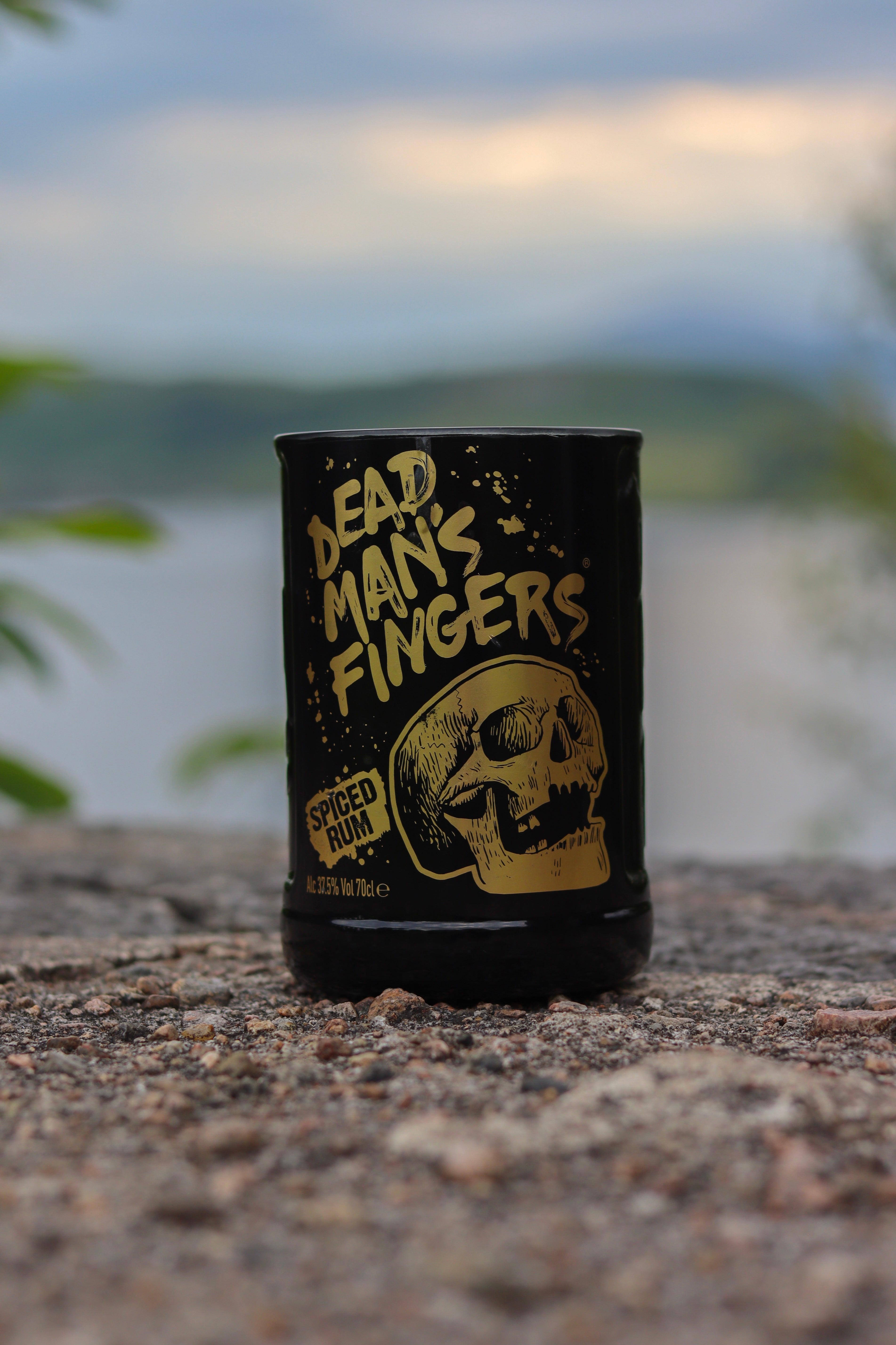 Dead Man's Fingers Spiced Rum Glass